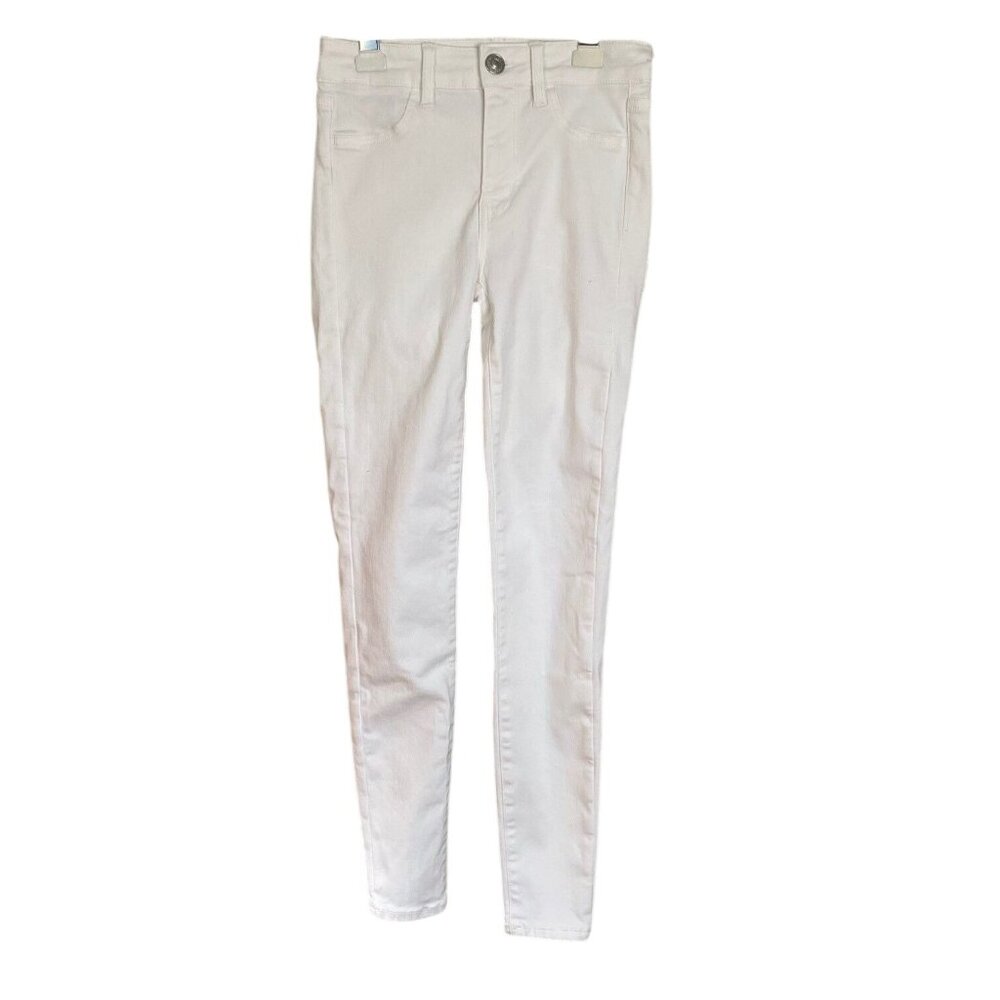 NWOT American Eagle High Rise Jeggings Next Level Stretch White Jeans Size 0R